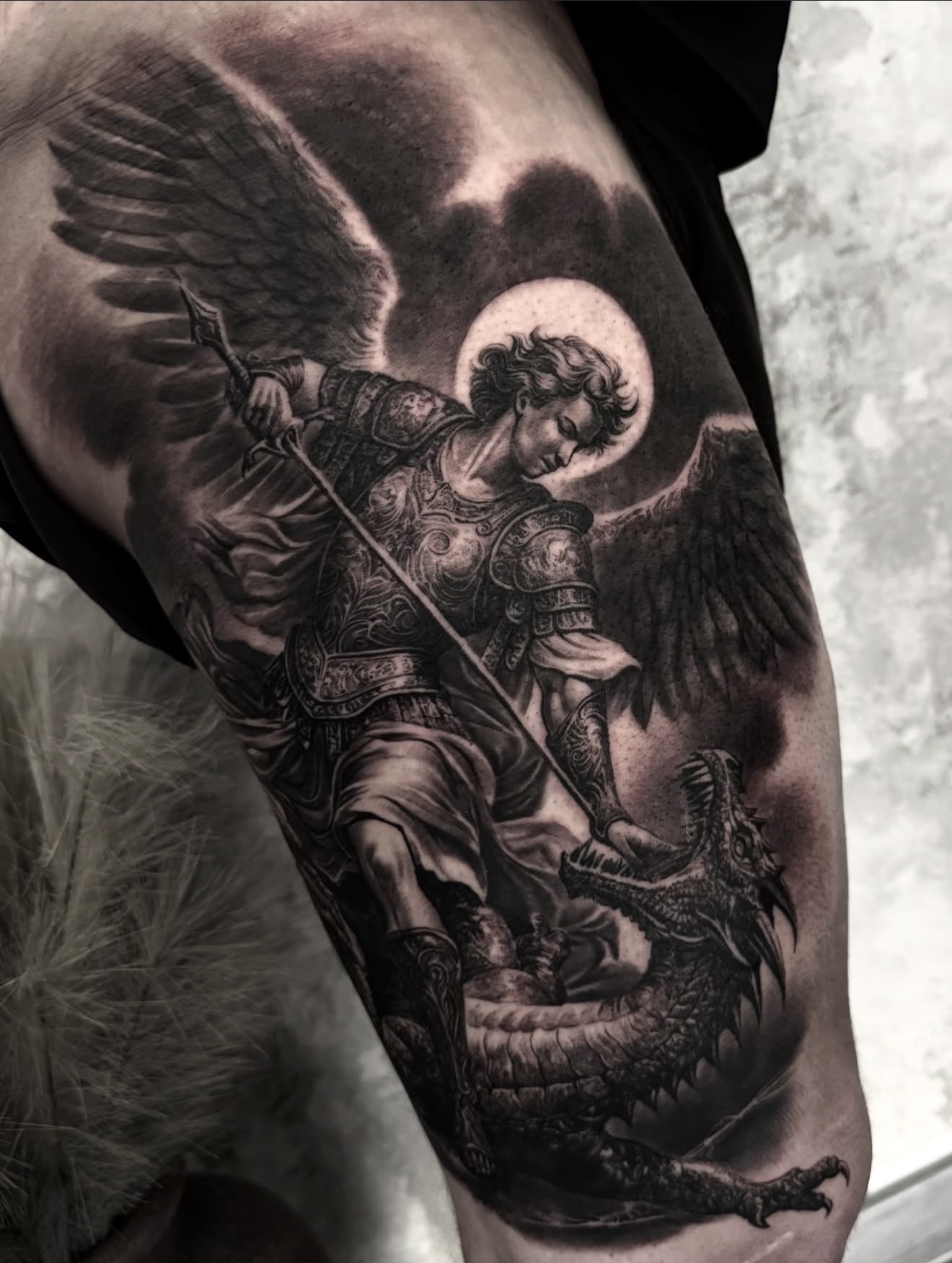 Lucrare tatuaj Chronic Tattoo Pitești